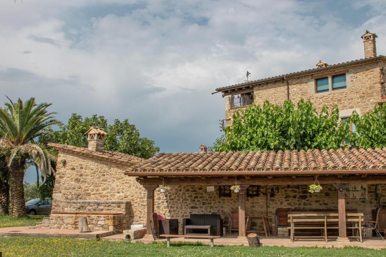 Гостевой дом Mas Tulsa Casa Rural Girona Riudellots de la Creu Экстерьер фото