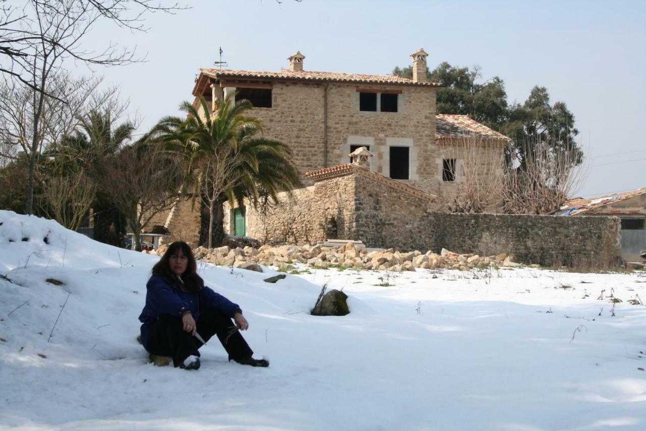 Гостевой дом Mas Tulsa Casa Rural Girona Riudellots de la Creu Экстерьер фото